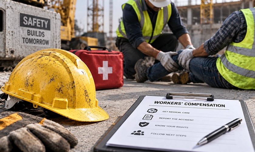 What Injured Construction Workers Should Do After a Site Accident